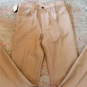 NWT Wrangler “Wrancher” Tan Trousers 31x34